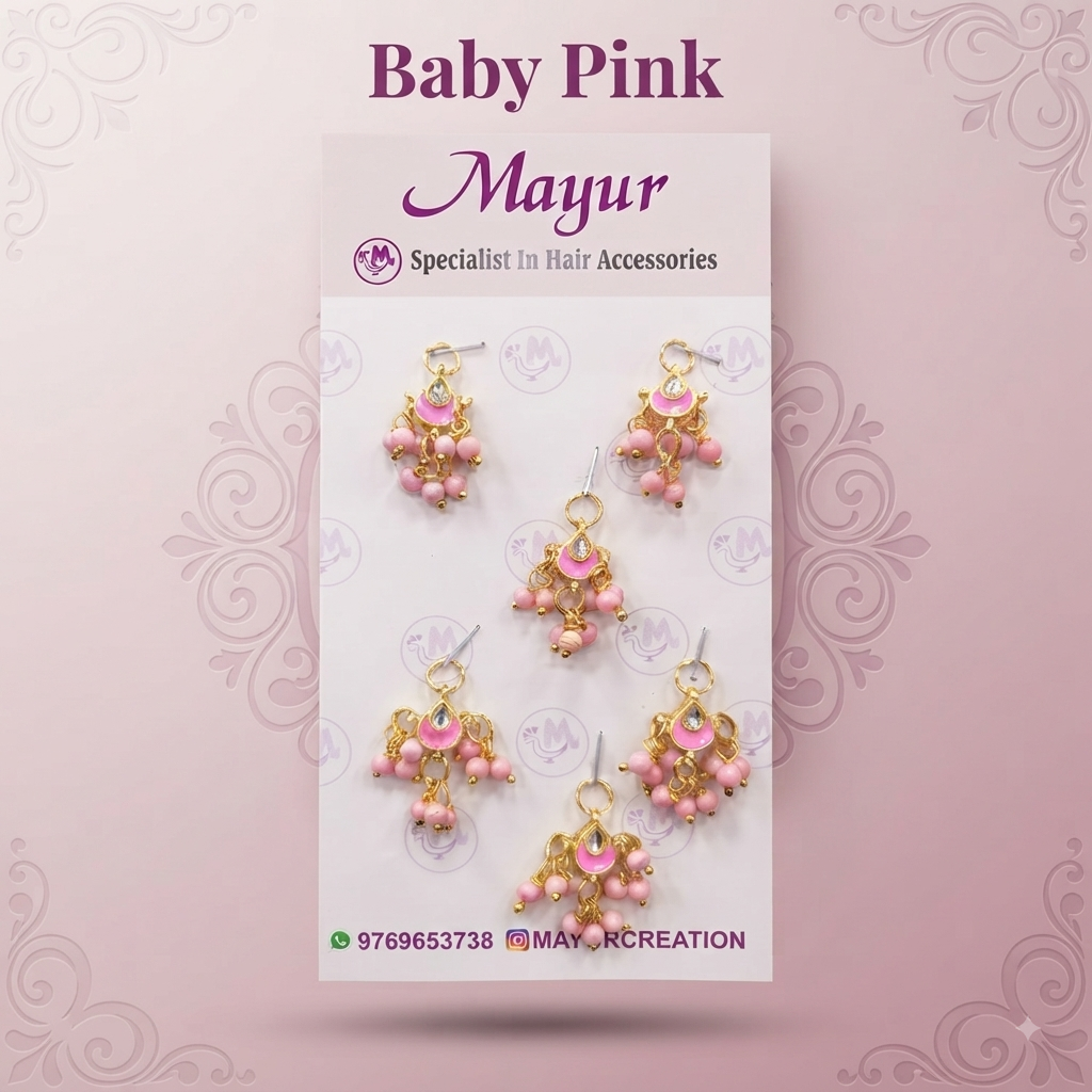 Decorative Drop Hair Accessories Set