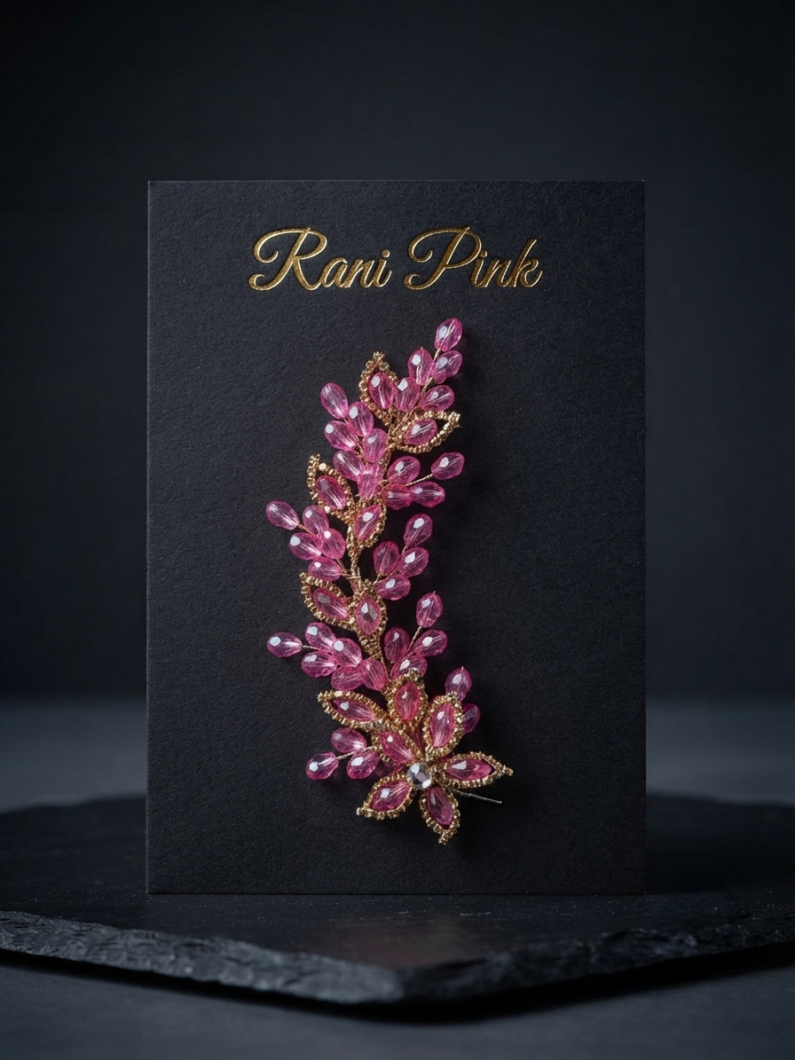 Exquisite Crystal & Floral Branch Hair Vine hair veni