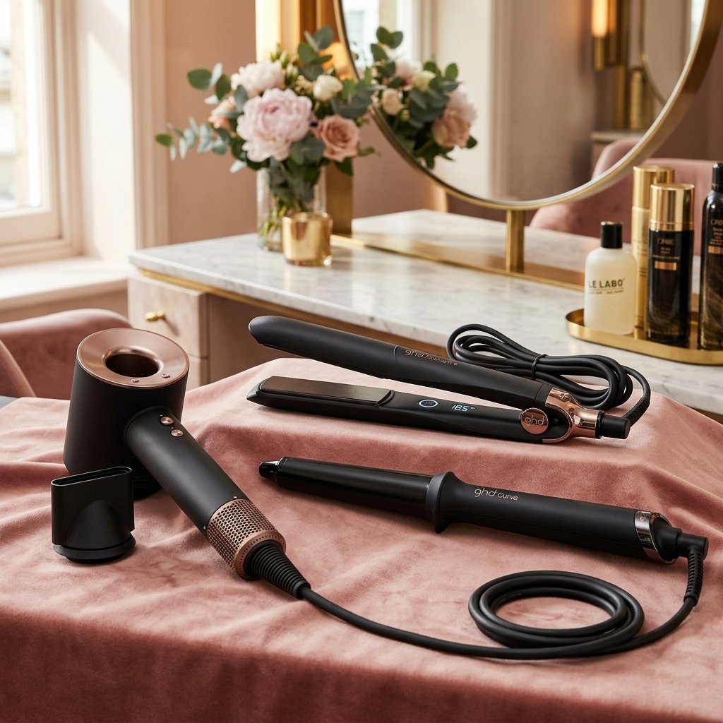 Professional Salon Hair Extension Styling Stand