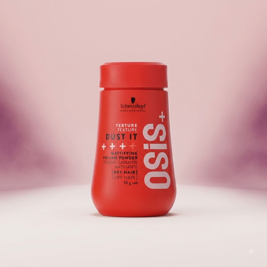 OSiS+ Schwarzkopf Professional OSiS+ Dust It Mattifying Powder | Volumizing & Texturizing Hair Powder forUnisex | Long-Lasting Hold with Natural Matte
