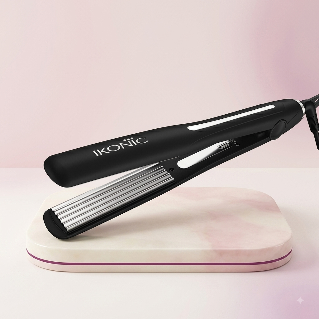 Ikonic Professional Slim Titanium Crimp 2.0 Hair Crimper
