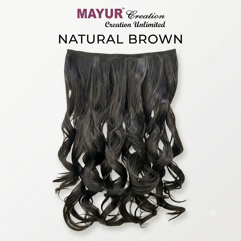 M11 (18 Inches) 4 Clips Premium Synthetic Hair Extension