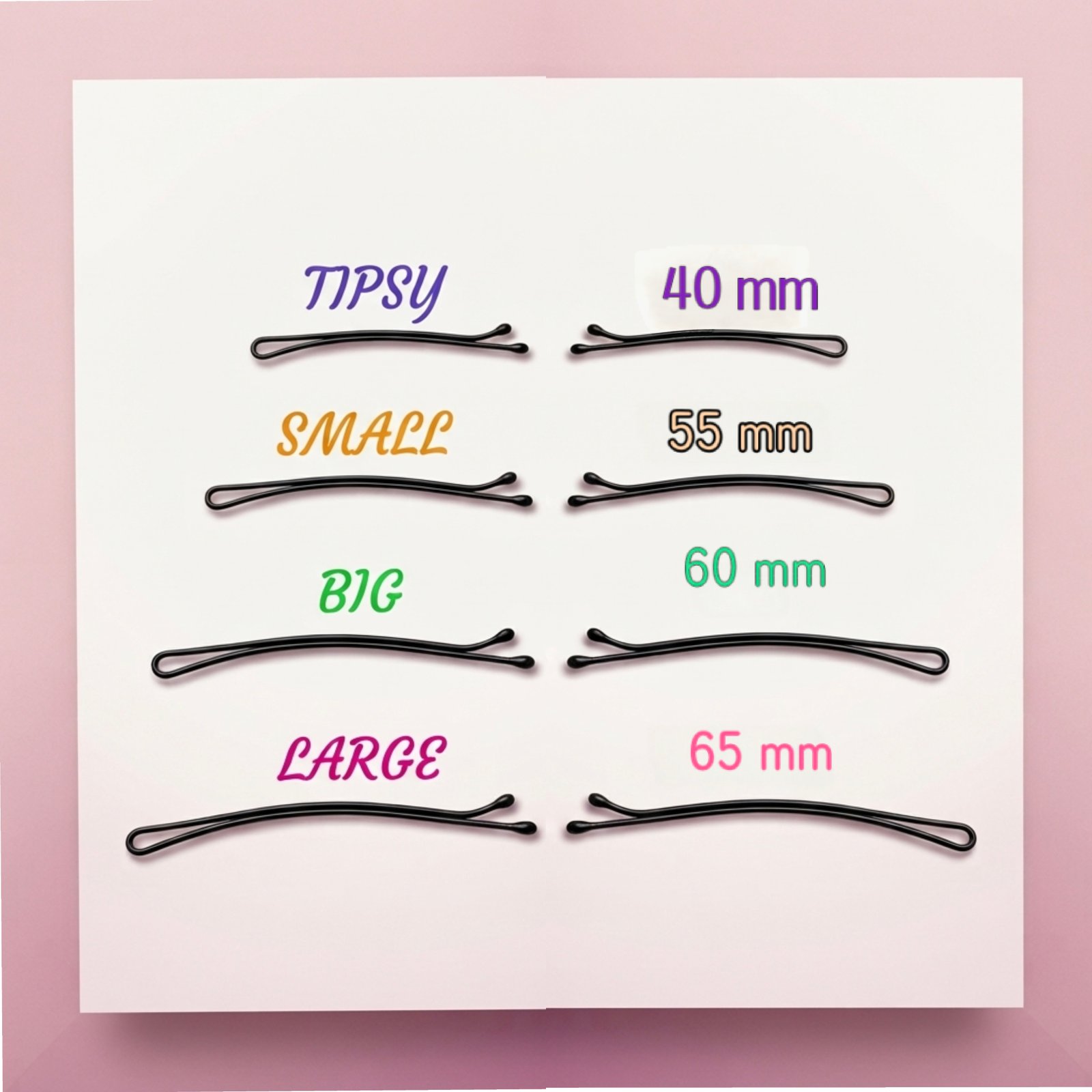 Shefali bobpins plain tipsy bobpins