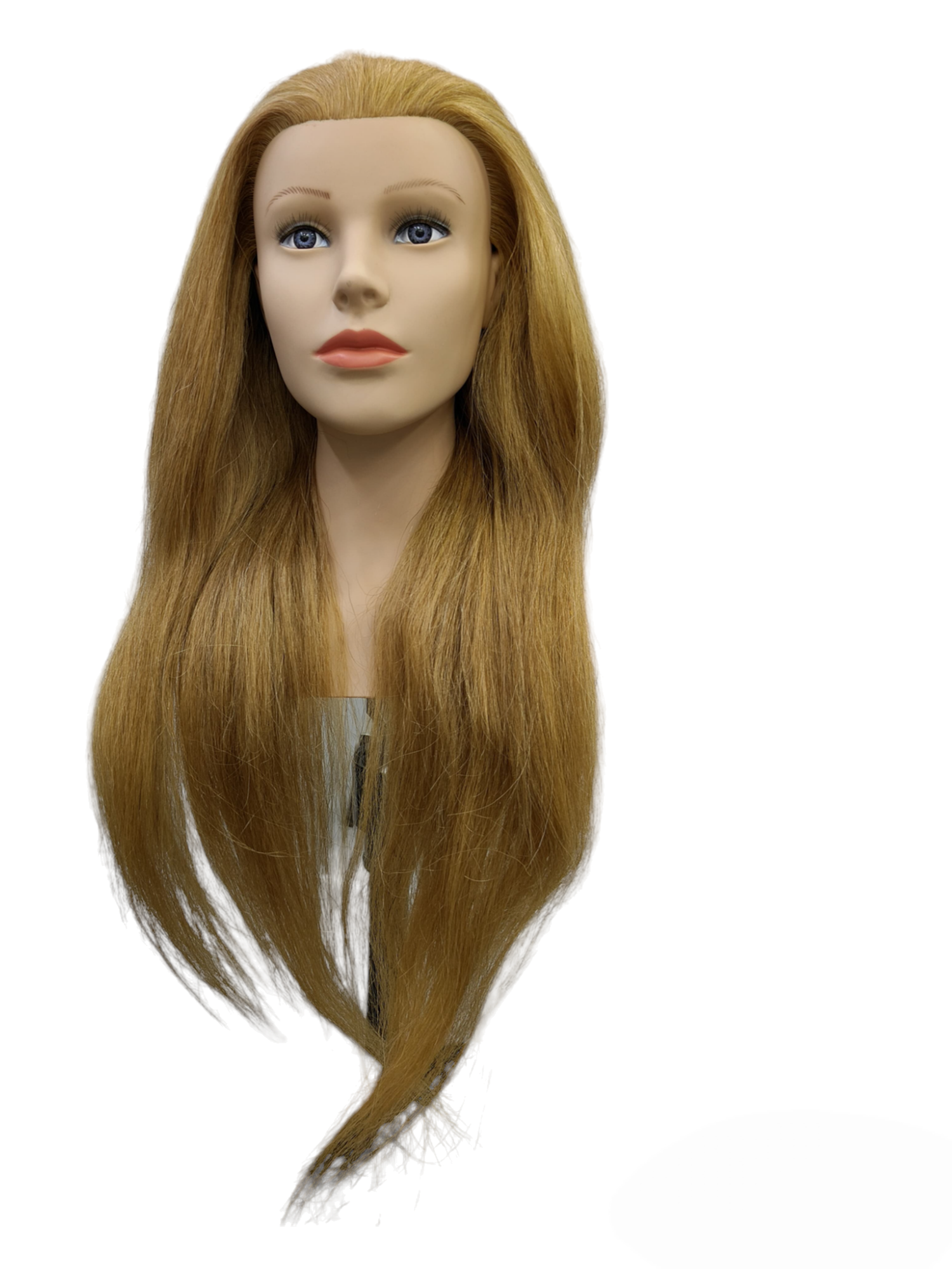 PRIYANKA No. 4 – 100% Real Human Hair Professional Styling & Colour Practice Mannequin Head (28 Inches Blonde, Textured Hair)