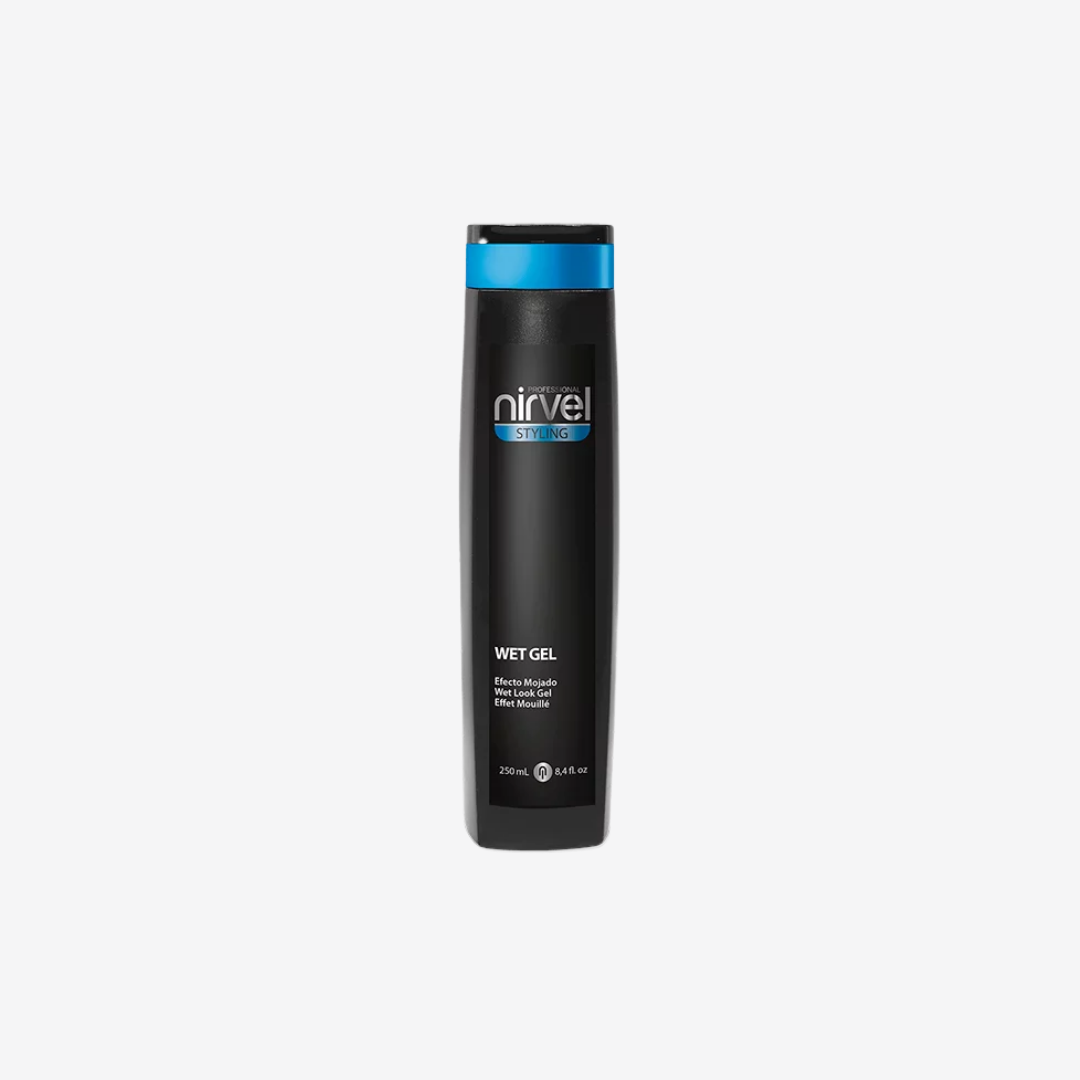 Nirvel wet gel for sleek look